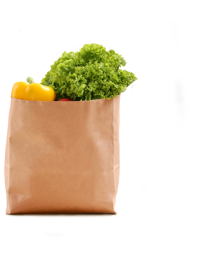 Пакет с овощами