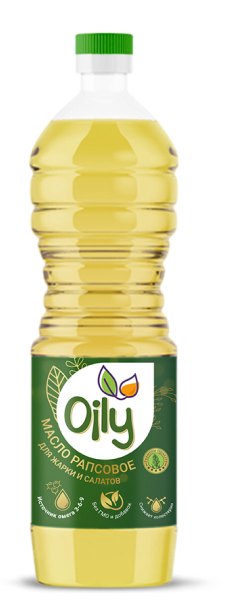 Бутылка масла Oily